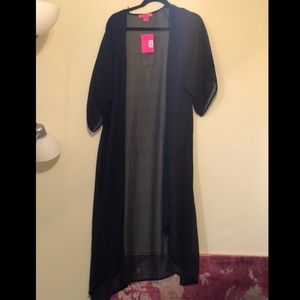 BETSEY JOHNSON Sheer Duster